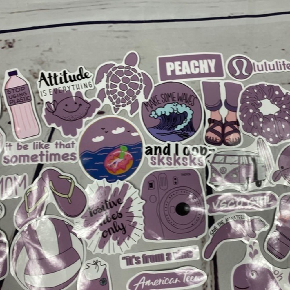 Purple Themed Sticker Bundle‎ - Picture 7 of 9